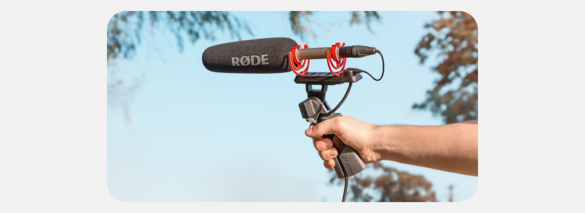 גריפ ותושבת בולמת זעזועים למיקרופון שוטגאן PG2-R