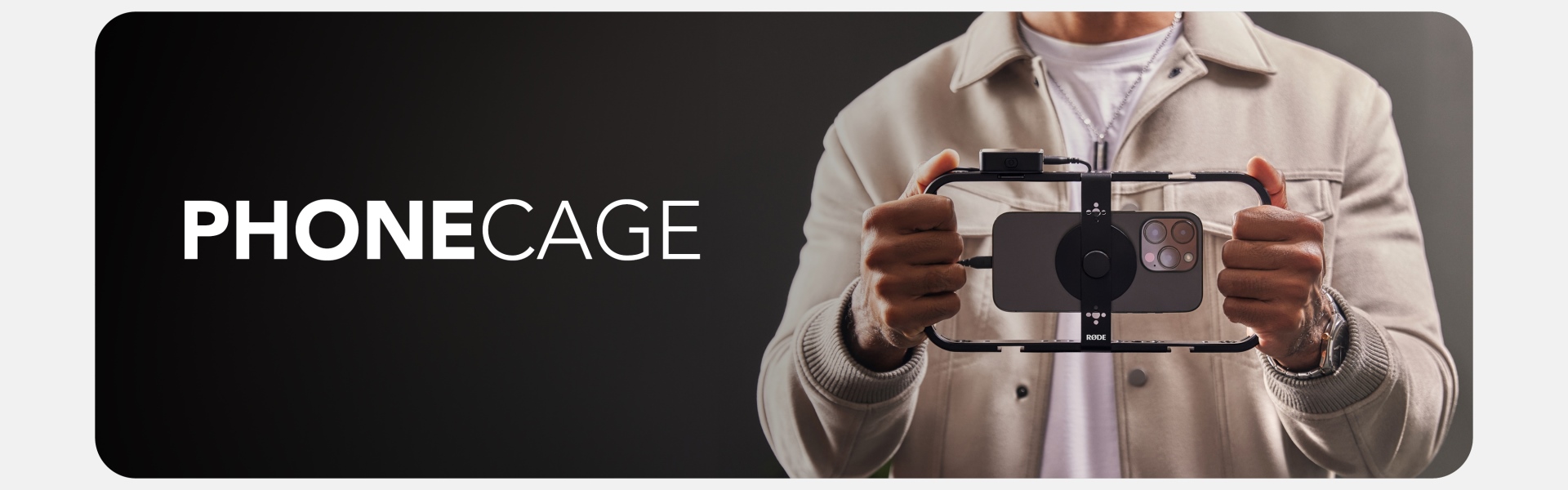 קייג' מגנטי לצילום בסמארטפון Phone Cage