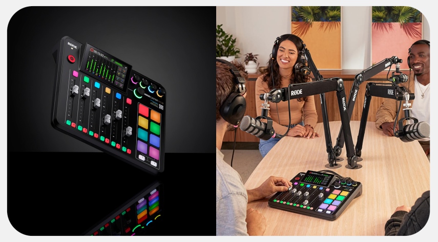 מיקסר שידור והפקת סאונד RODECaster Pro II
