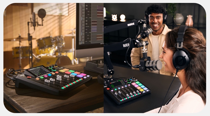 מיקסר שידור והפקת סאונד RODECaster Pro II
