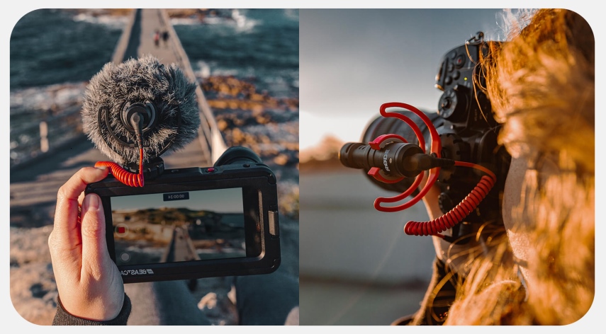 מיקרופון קומפקטי VideoMicro
