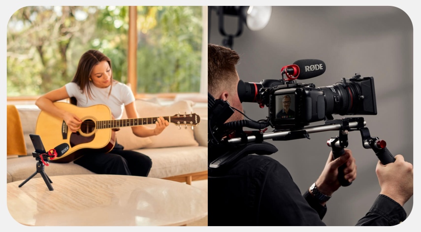 מיקרופון קומפקטי VideoMicro II