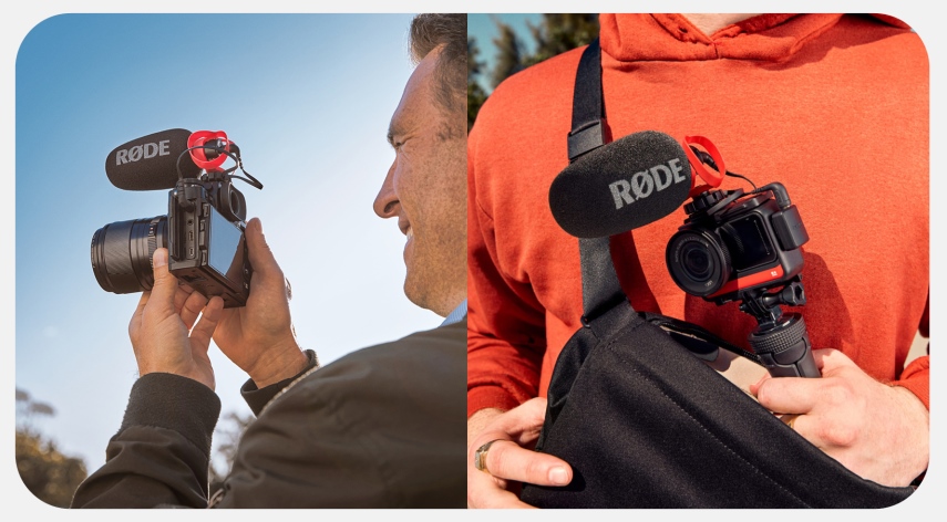 מיקרופון קומפקטי VideoMicro II