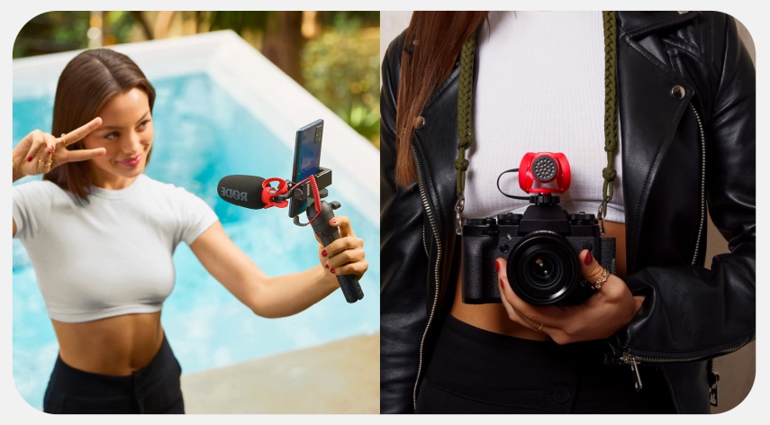 מיקרופון קומפקטי VideoMicro II