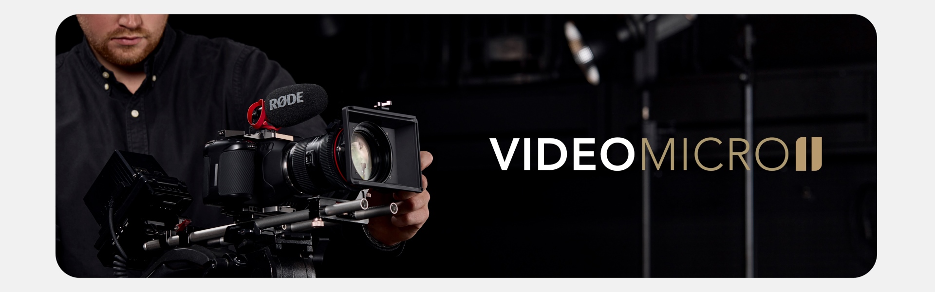 מיקרופון קומפקטי VideoMicro II