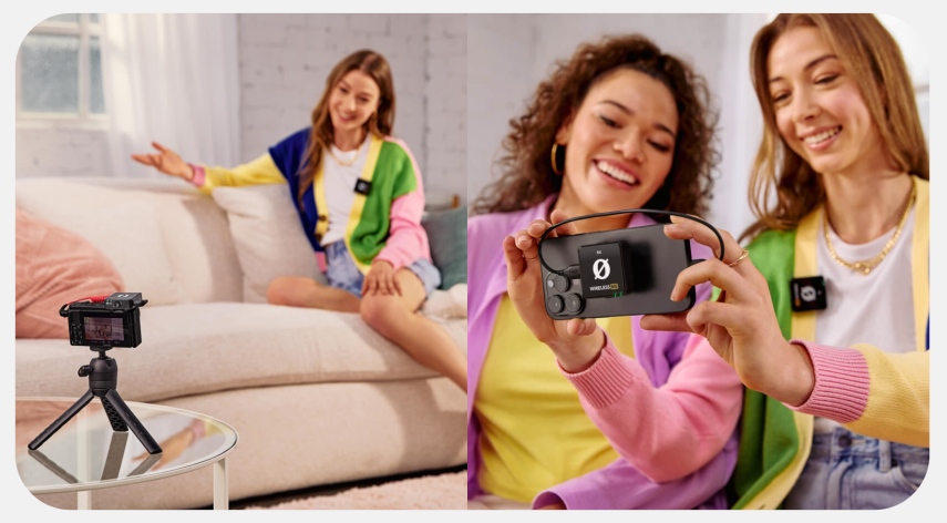 מערכת מיקרופון אלחוטית Wireless ME