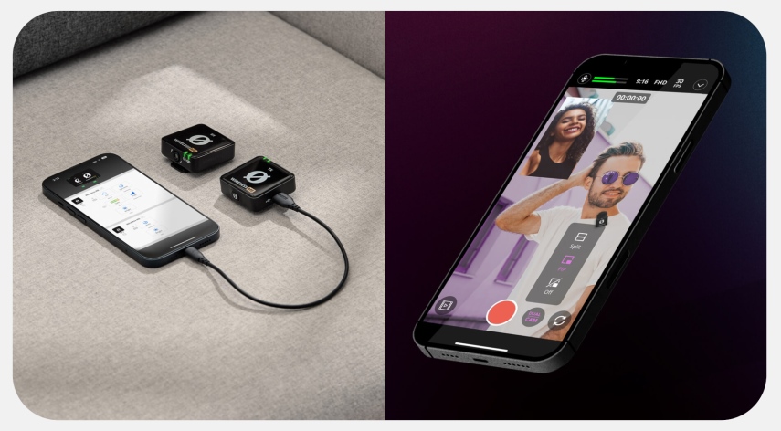 מערכת מיקרופון אלחוטית Wireless ME
