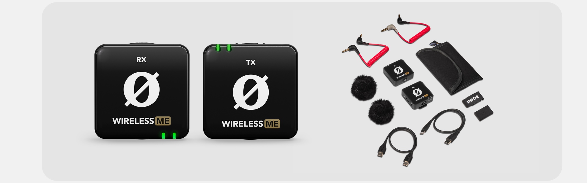 מערכת מיקרופון אלחוטית Wireless ME