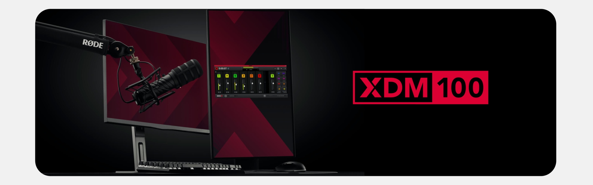 מיקרופון דינמי XDM-100 USB