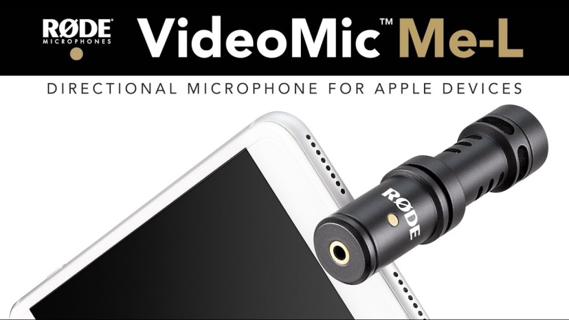 מיקרופון כיווני לסמארטפון VideoMic Lightning