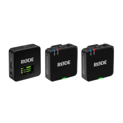 מערכת מיקרופונים אלחוטיים Wireless GO Gen 3 שחור
