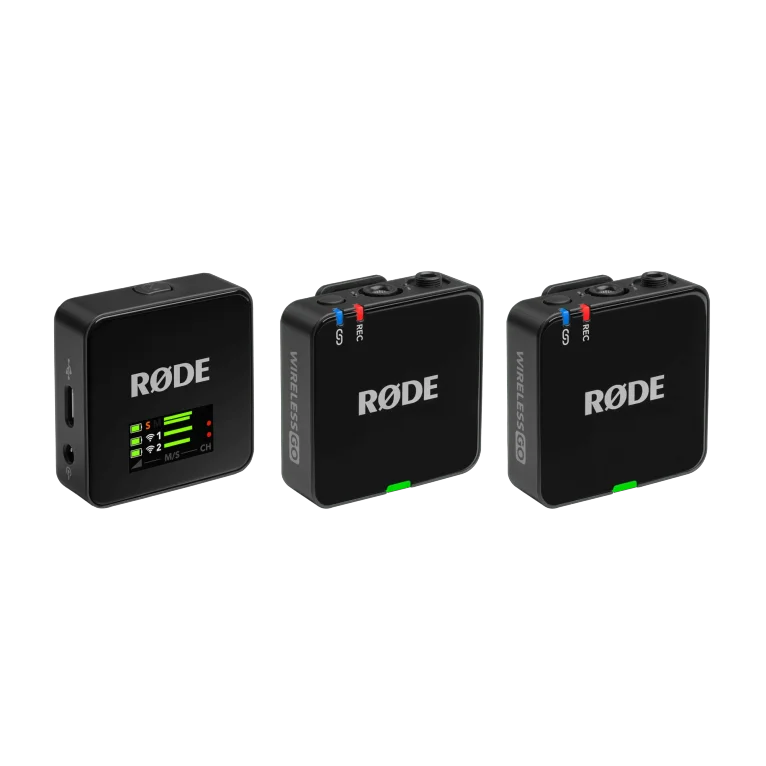 מערכת מיקרופונים אלחוטיים Wireless GO Gen 3 שחור