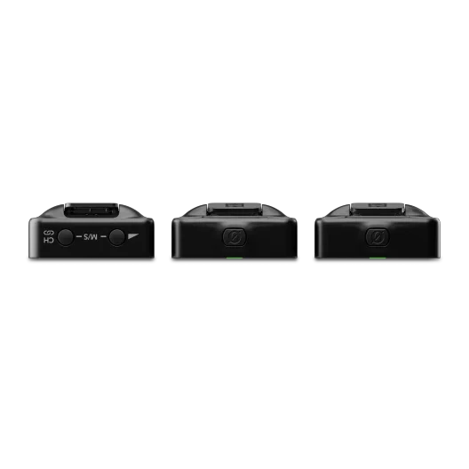מערכת מיקרופונים אלחוטיים Wireless GO Gen 3 שחור