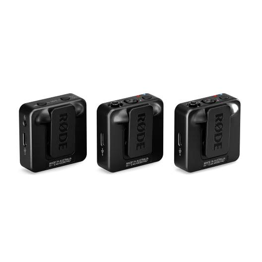 מערכת מיקרופונים אלחוטיים Wireless GO Gen 3 שחור