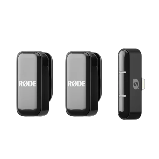 מערכת מיקרופונים אלחוטיים Wireless Micro - שחור
