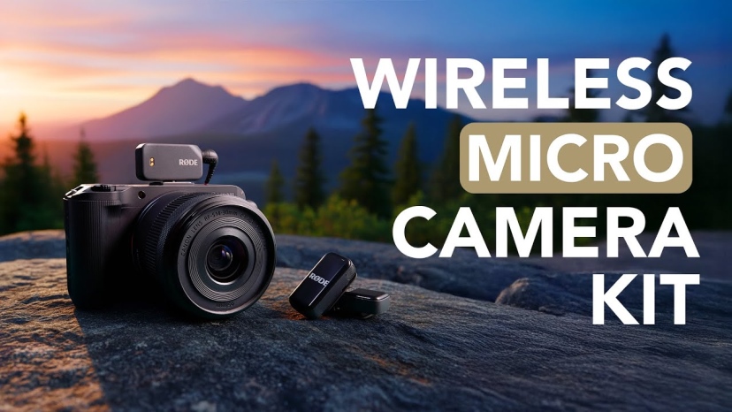 מערכת מיקרופונים אלחוטיים Wireless Micro Camera Kit