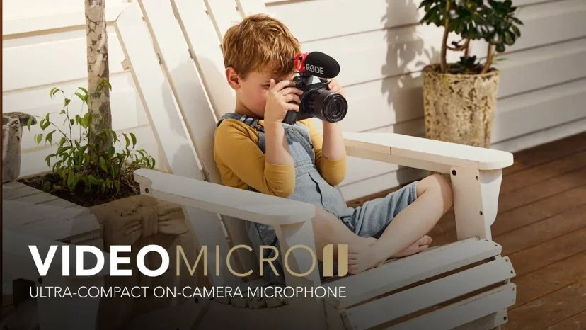 מיקרופון קומפקטי VideoMicro II