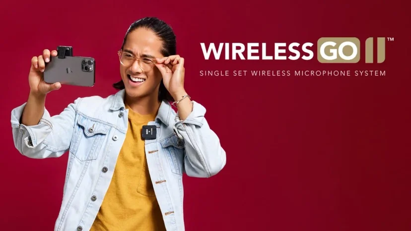 מערכת מיקרופון אלחוטי Wireless GO II Single