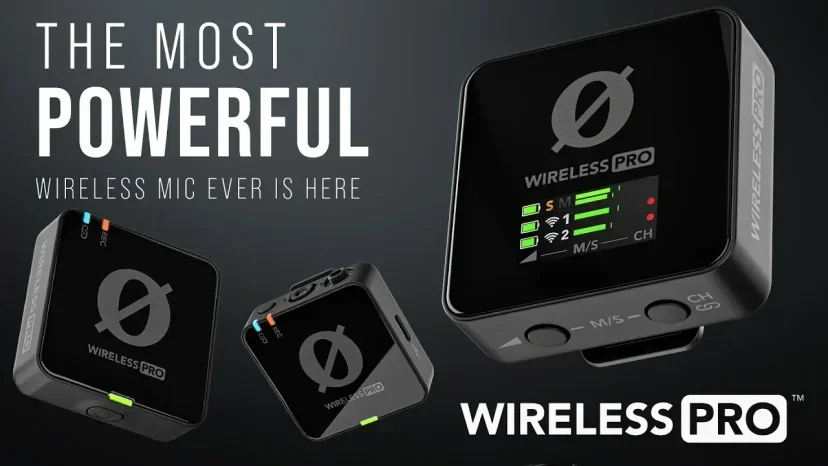מערכת מיקרופונים אלחוטיים מקצועית Wireless PRO