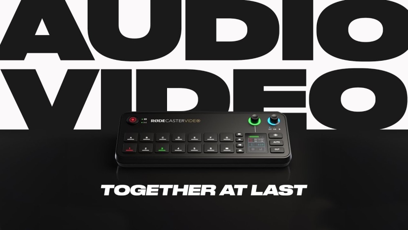 קונסולת הפקת וידאו וסאונד RODECaster Video
