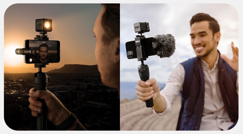 קיט וולוגרים לצילום בסמארטפון Vlogger Kit Lightning