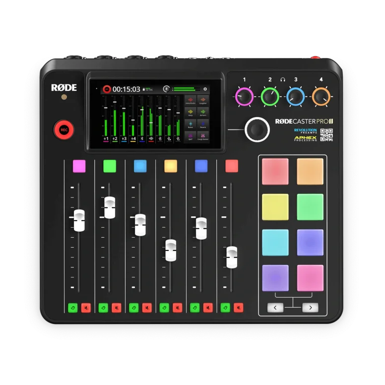 מיקסר שידור והפקת סאונד RODECaster Pro II