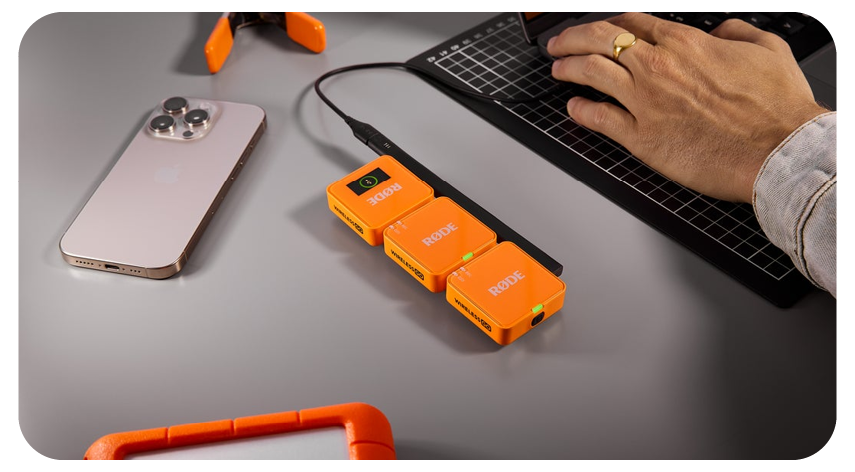 מערכת מיקרופונים אלחוטיים Wireless GO Gen 3