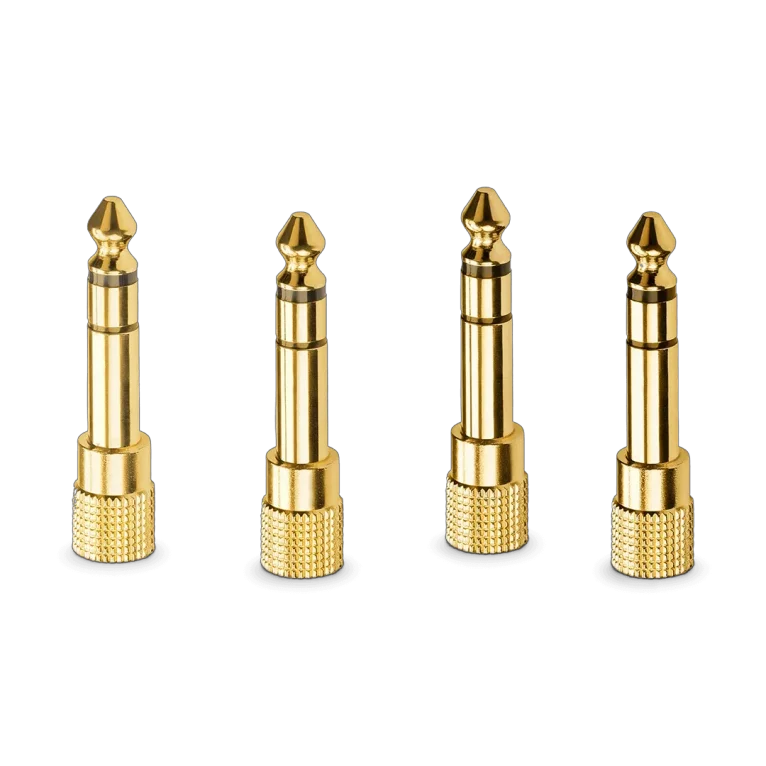 מתאמי חיבור לאוזניות 3.5 מ"מ ל-"HJA-4 1/4