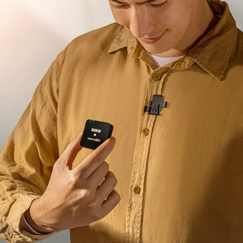 סט 3 תושבות לחיבור משדר אלחוטי FlexClip GO