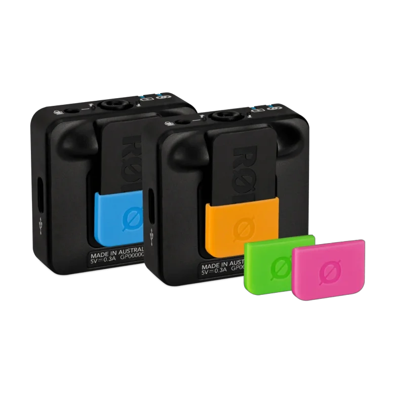 ערכת זיהוי צבעים למיקרופונים אלחוטיים ומיקרופוני דש COLORS2